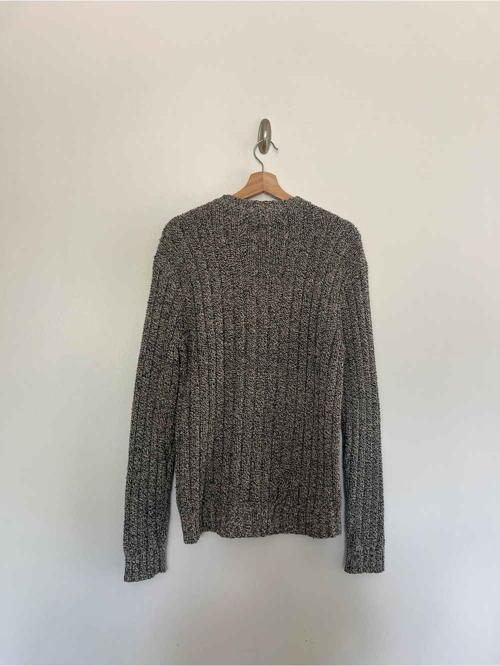 Polo Ralph Lauren American Flag Cable Knit Cotton Sweater Size M - Picture 5 of 7